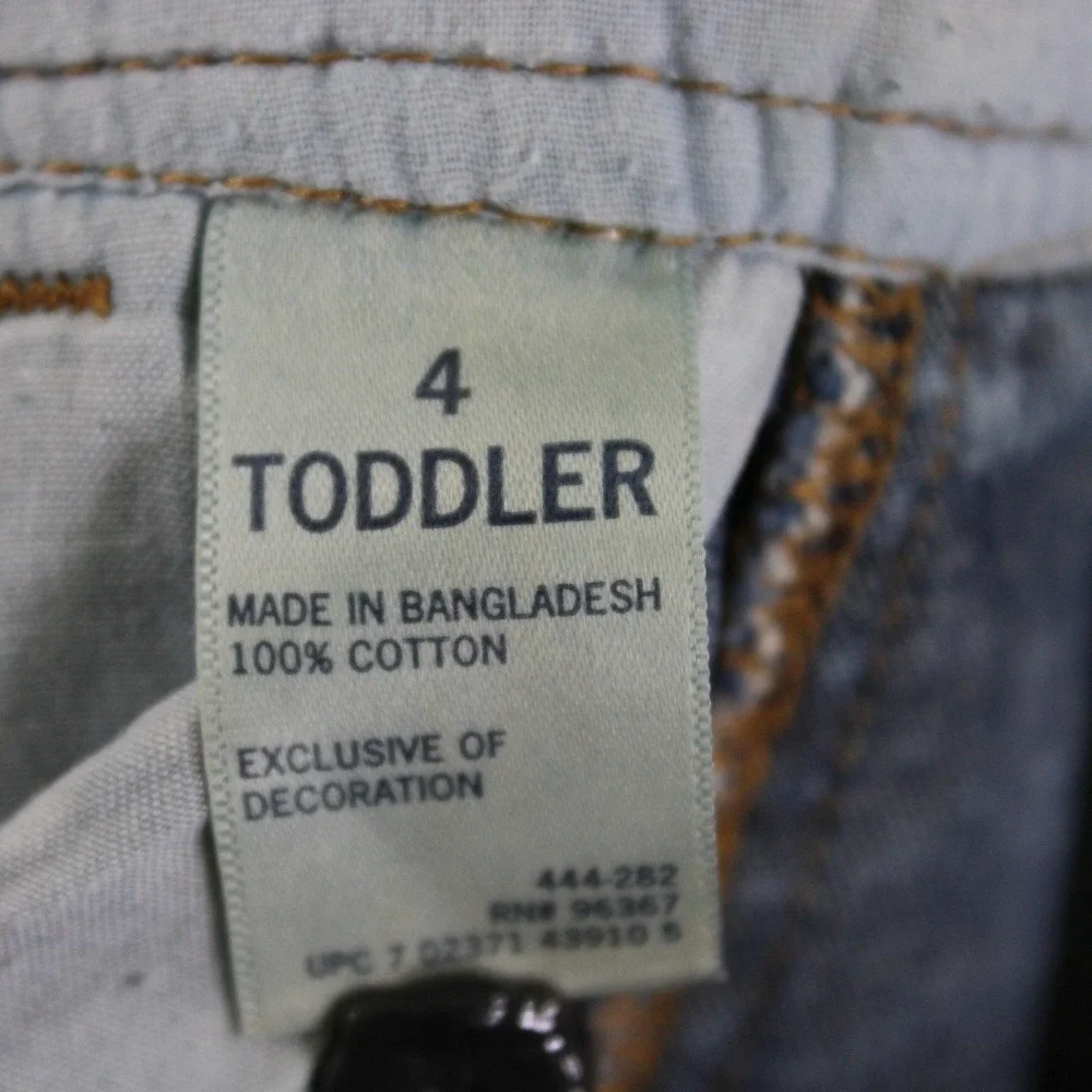OshKosh Bgosh Kids Denim Overalls Medium Wash Vestbak Carpenter Bibs
